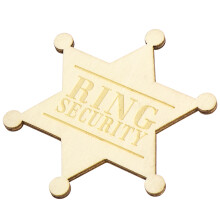 Wedding Props For Photobooth Security Set Accessory Ring Badge Brooch