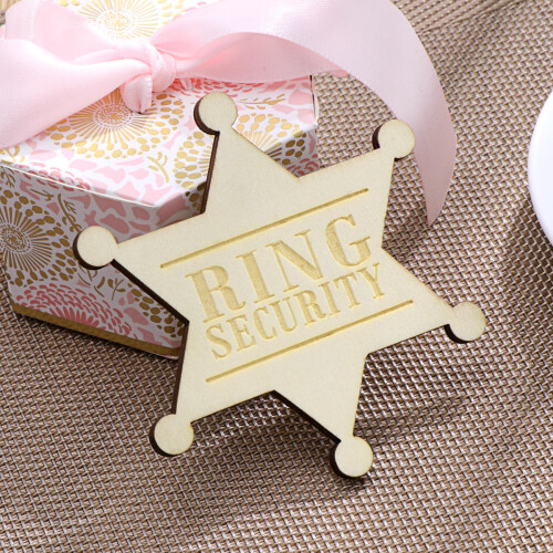 Wedding Props For Photobooth Security Set Accessory Ring Badge Brooch 2