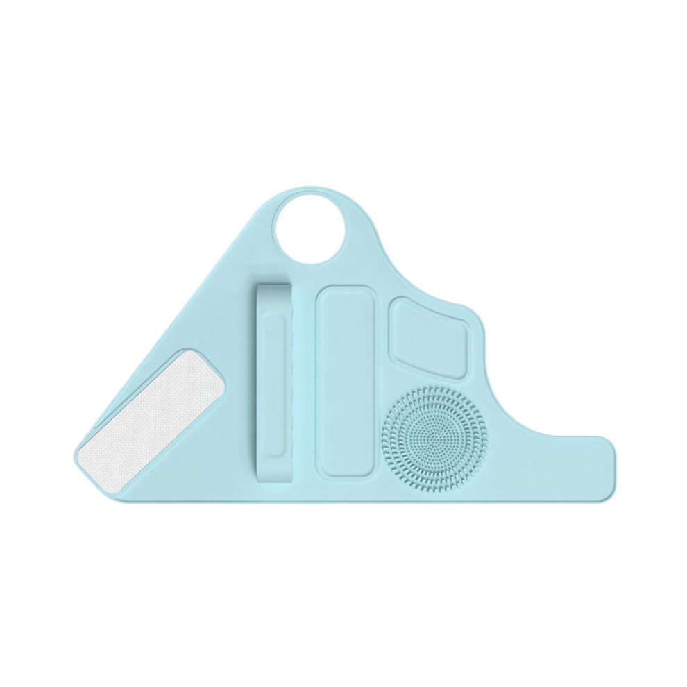 (Blue) Beauty Auxiliary Tool Pad Enjoy Best Of Both Worlds In Shower Allowing-image-OPC-PKRDJKF-NEW