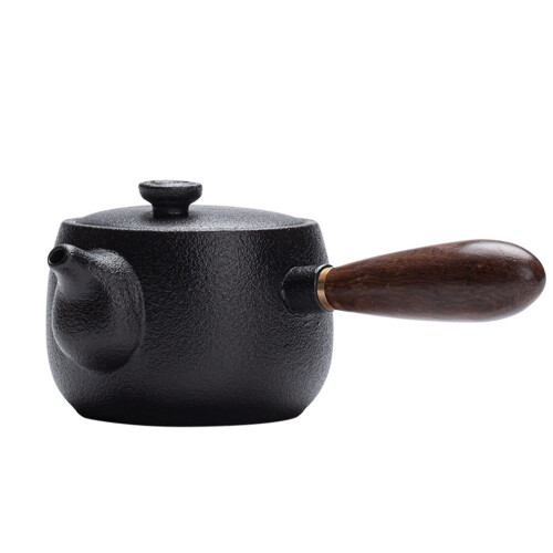 Raindrops Retro Black Chinese Tea Set Tin Present Giving 1pc