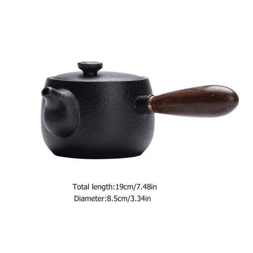 Raindrops Retro Black Chinese Tea Set Tin Present Giving 1pc 1