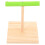 Raindrops Play Stand For Parrots Parrot Perch Rough Wood 1set 4