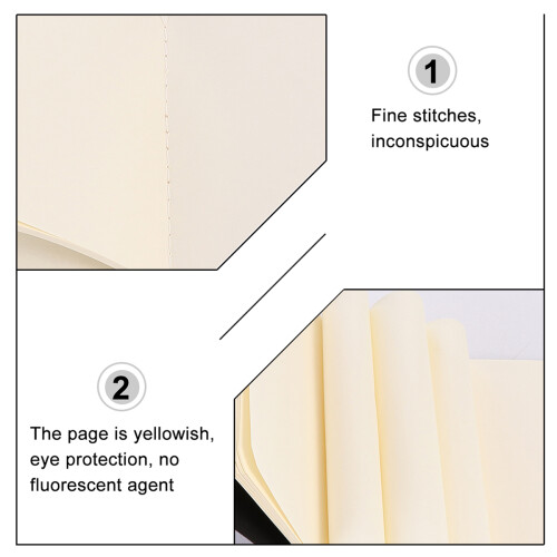 4pcs solid color blank graffiti sketch book for office stationery 1