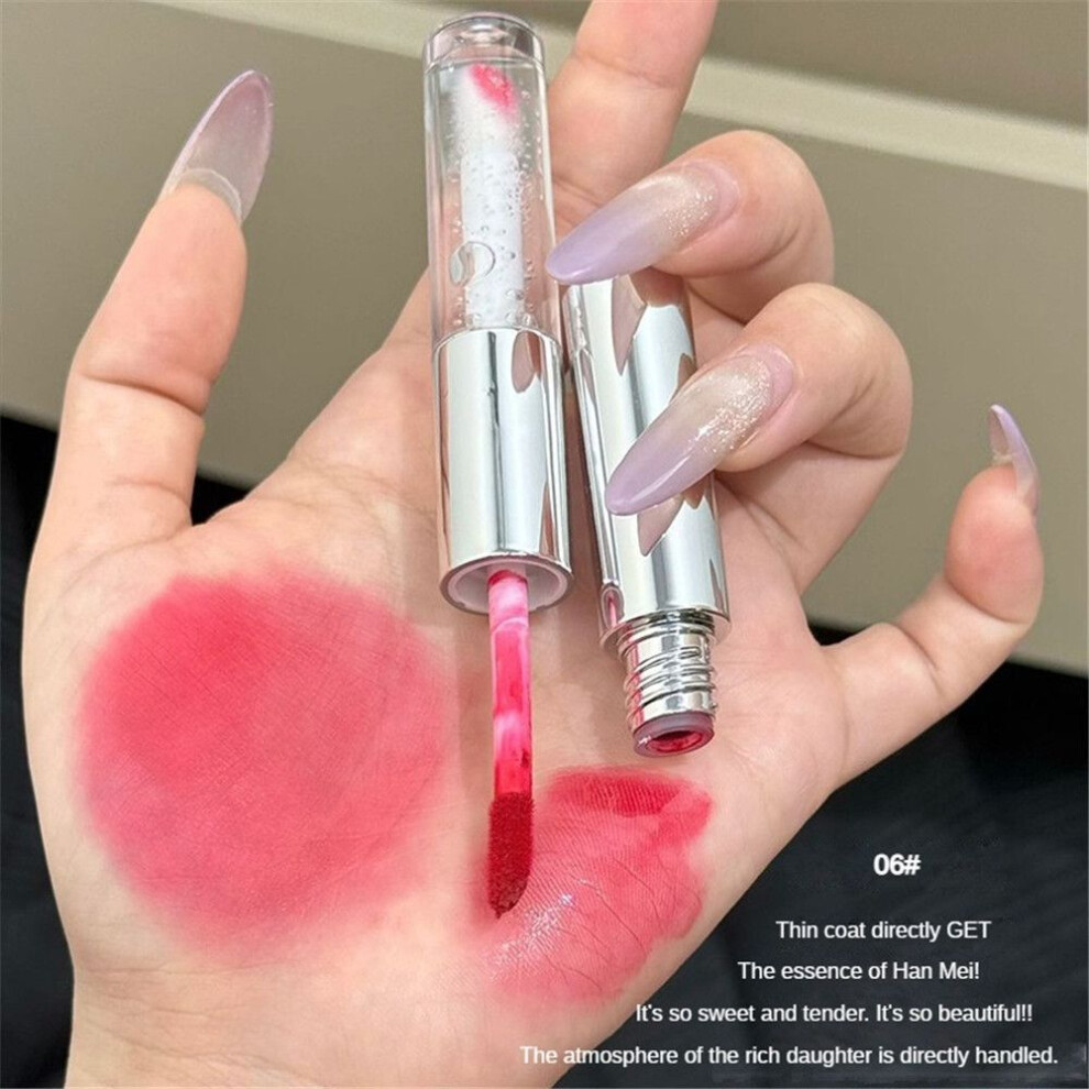 (Type#6) Cace 2 In 1 Lipstick | 6 Color Double Ended Lip Glaze Lipstick Matte Lip Matte-image-OPC-PKRDMFH-NEW