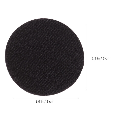 12 Pcs Adhesive Sticky Dot Tapes Points Round Stickers Hook Loop 1