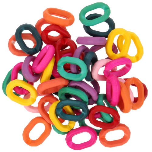 50St Transparante Acryl Ringen Voor DIY Accessoires 2