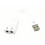 usb 2.0 geluid 3d adapter met kabel voor laptop luidspreker (wit) 11