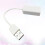 usb 2.0 geluid 3d adapter met kabel voor laptop luidspreker (wit) 5