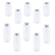 10 plastic flessen voor huisdieren, wegwerp drankflesjes