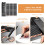 14pcs professional sketching and graphite drawing pencils portable set 7