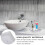 Bathroom Tray Storage Ceramic Marble Pattern Jewelry Display Plate 11