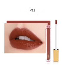 (Type#2) Vibely Transparent Glass Small Tube Velvet Fog Lip Glaze Matte Cup Fine Flash