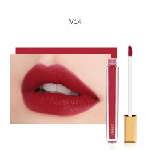 (Type#4) Vibely Transparent Glass Small Tube Velvet Fog Lip Glaze Matte Cup Fine Flash