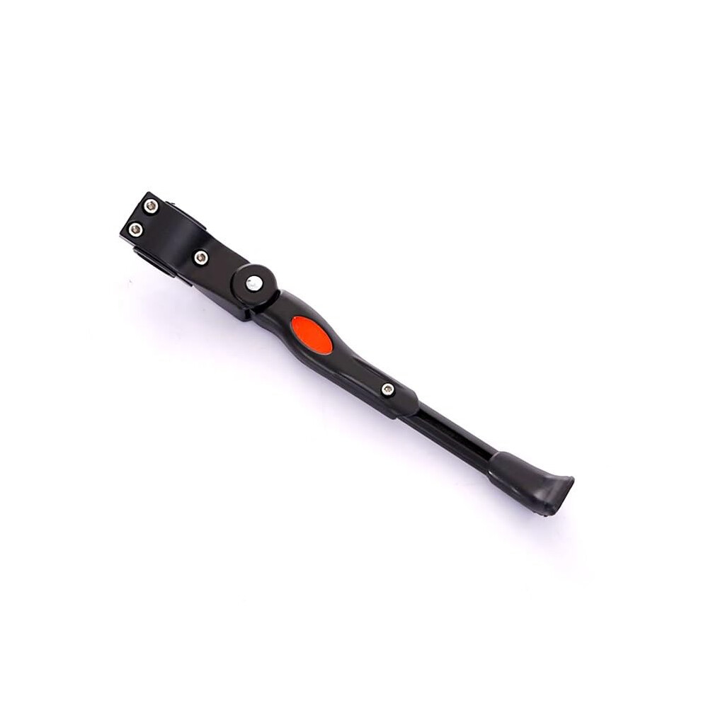 Motorbike Foot Support Bracket Bicycle Kickstand Aluminum Alloy Adjustable Mountain Bike Stand Foot Support Black 9016109093646