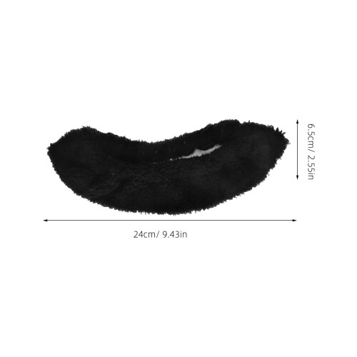 2 paar elastische Schlittschuh-Überzieher Plüsch, wasserabsorbierend, M 1