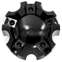 New 153mm 5 Lug Left Or Right Wheel Tire Center Hub Cap Fit for Ballistic Incubus Rim C-030-2 Black Decoration