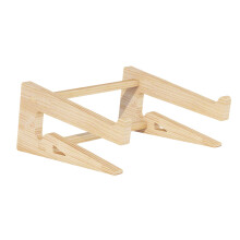 laptopständer aus holz, höhenverstellbar, 1