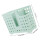 Space-Saving Dark Grey Plastic Chopstick and Spoon Organizer 2