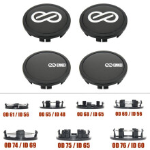 (No.2, OD 69mm (clip 56mm)) Wheel Center Cap 61mm ENKEI Emblem 68mm Wheel Cover Hub Cap 69mm 75mm 76mm Car Rim Tire Accessories