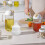 Ceramic Sugar Storage Jar Baroque Leaf Pattern White 1pcs 3