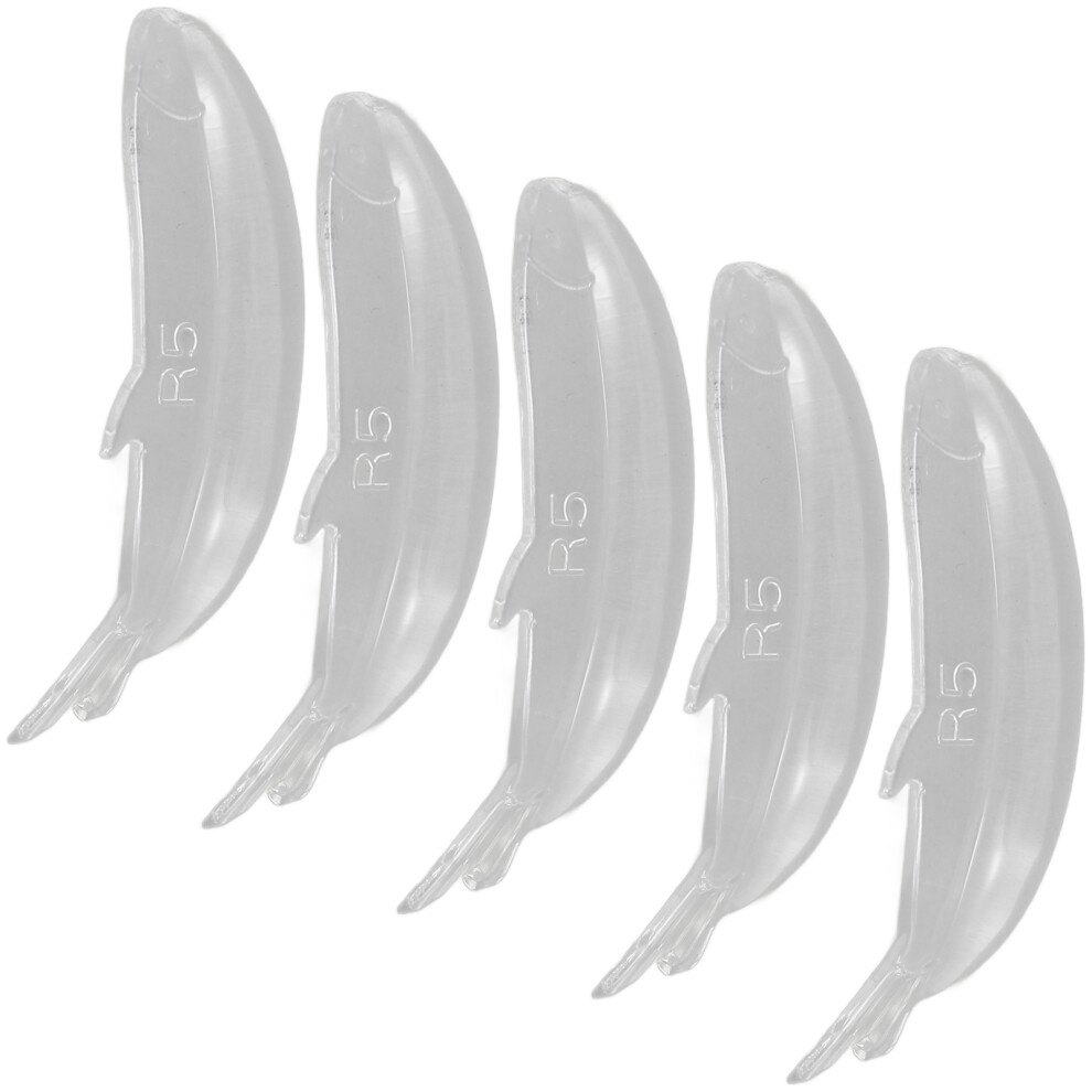 Artibetter 5 Pairs Silicone Eyelash Rods For Lifting And Curling Lashes