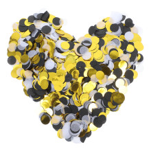 shiny round paper confetti bag for wedding birthday balloon decor diy
