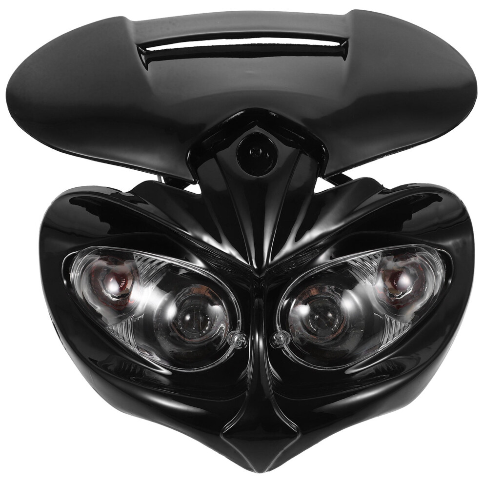 Motorcycle Driving Lights Motorcycle Part 1Set Black 3293956668180