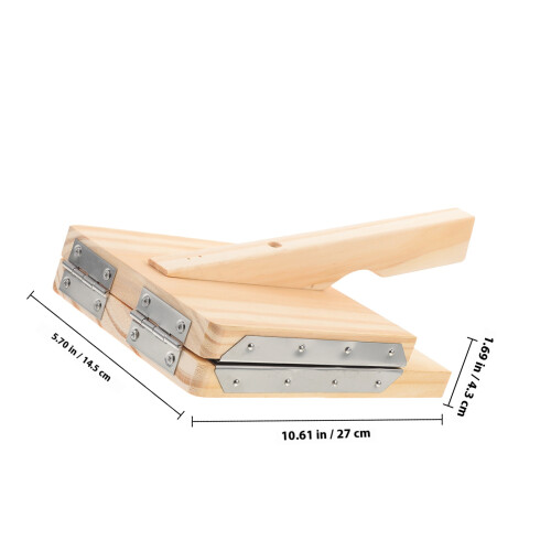 dumpling pressing tool wooden dough presser for dumpling skin 1