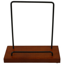 wood vinyl record storage holder stand for albums display at home