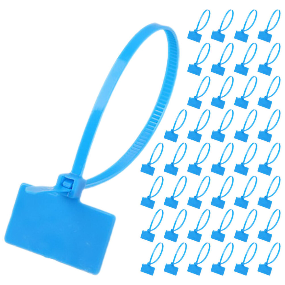 120Pcs Nylon Cable Ties With Label Tags For Wire Marking 3294012012732