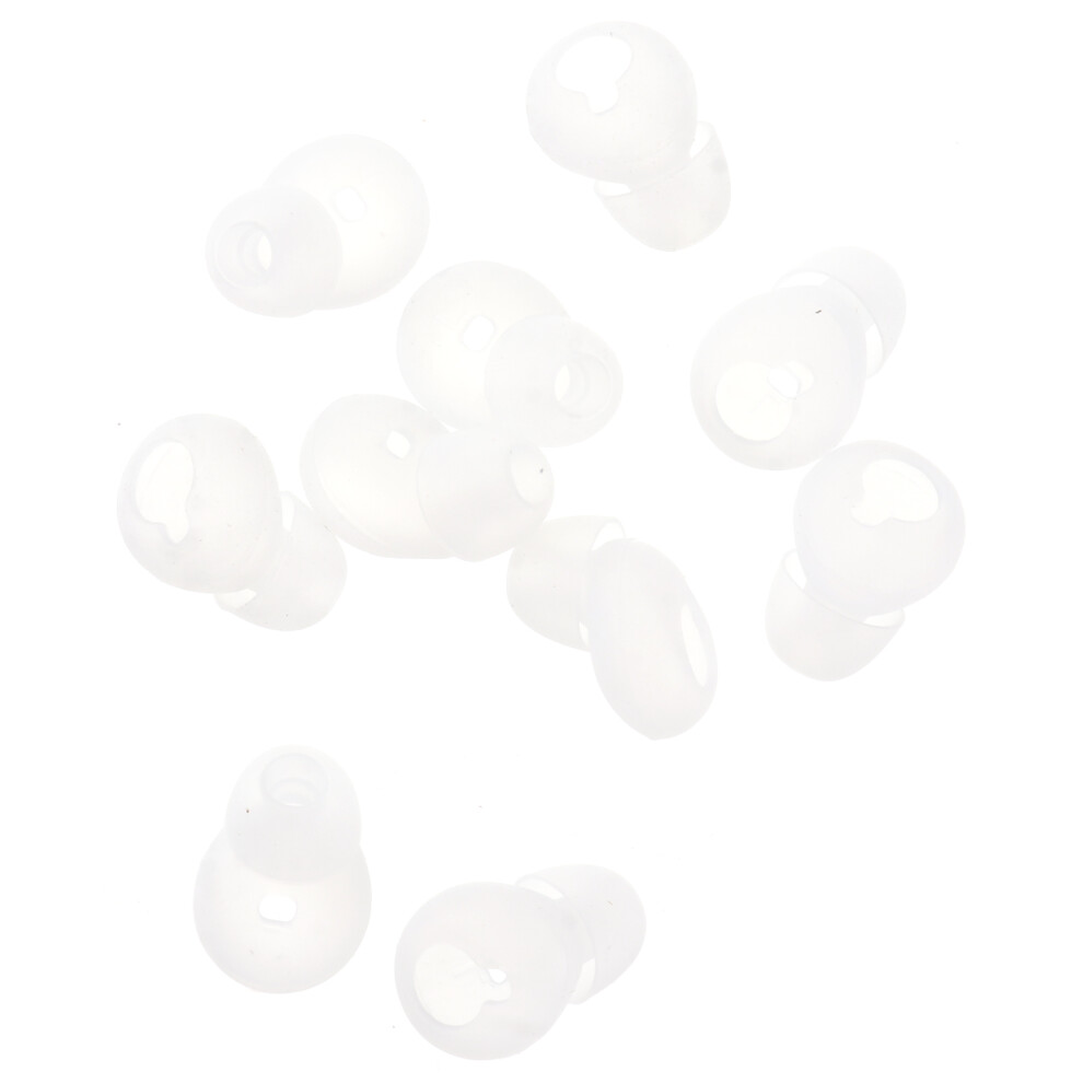 Worgeous 5 Pairs Silicone Tips For Earphones R130 Headset Cover 3294012012978