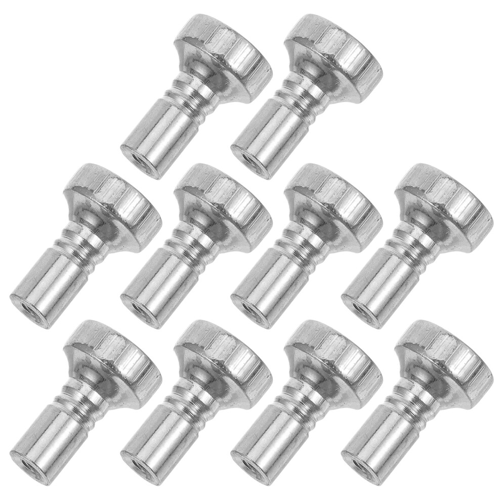 10pcs lamp turn switch knobs replacement screw on socket thread