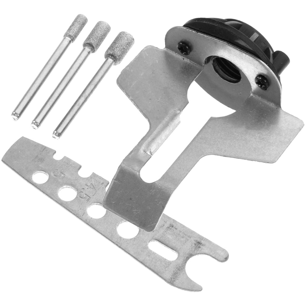 1 Set Electric Chainsaw Sharpening Attachment Kit With Abrasive Bit 3294012008674