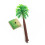 12 Pcs Simulated Palm Tree Model Miniature Plant Micro Landscape 3