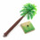 12 Pcs Simulated Palm Tree Model Miniature Plant Micro Landscape 9
