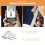 1 set earphone cleaning brush multifunctional cloth keycap puller 8