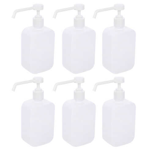 6 Pcs Hand Bottle Foaming Dispenser Dispensing Bottles