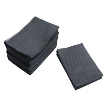 125pcs disposable waterproof table cloth for working tables (black)