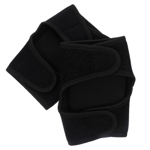 1 pair knee , stable comfortable protective pad (black)