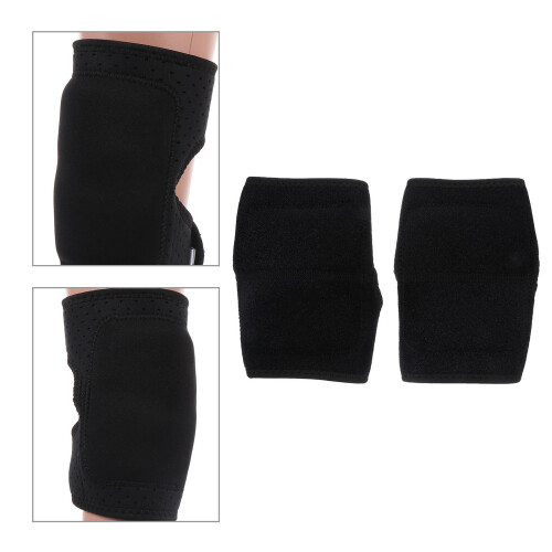 1 pair knee , stable comfortable protective pad (black) 2
