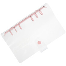Binder Cover Mit Schnappverschluss Transparente Nachfüllbare Hülle