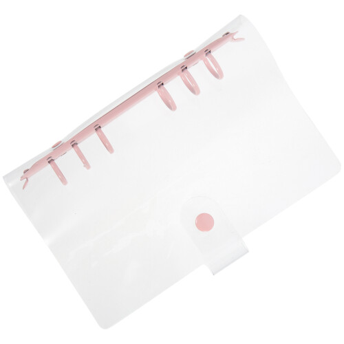 Binder Cover Mit Schnappverschluss Transparente Nachfüllbare Hülle