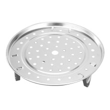 Stainless Steel Round Steaming And Cooling Rack For Kitchen Use