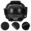 Casque Mousse Respirant Noir Confortable Sport 3
