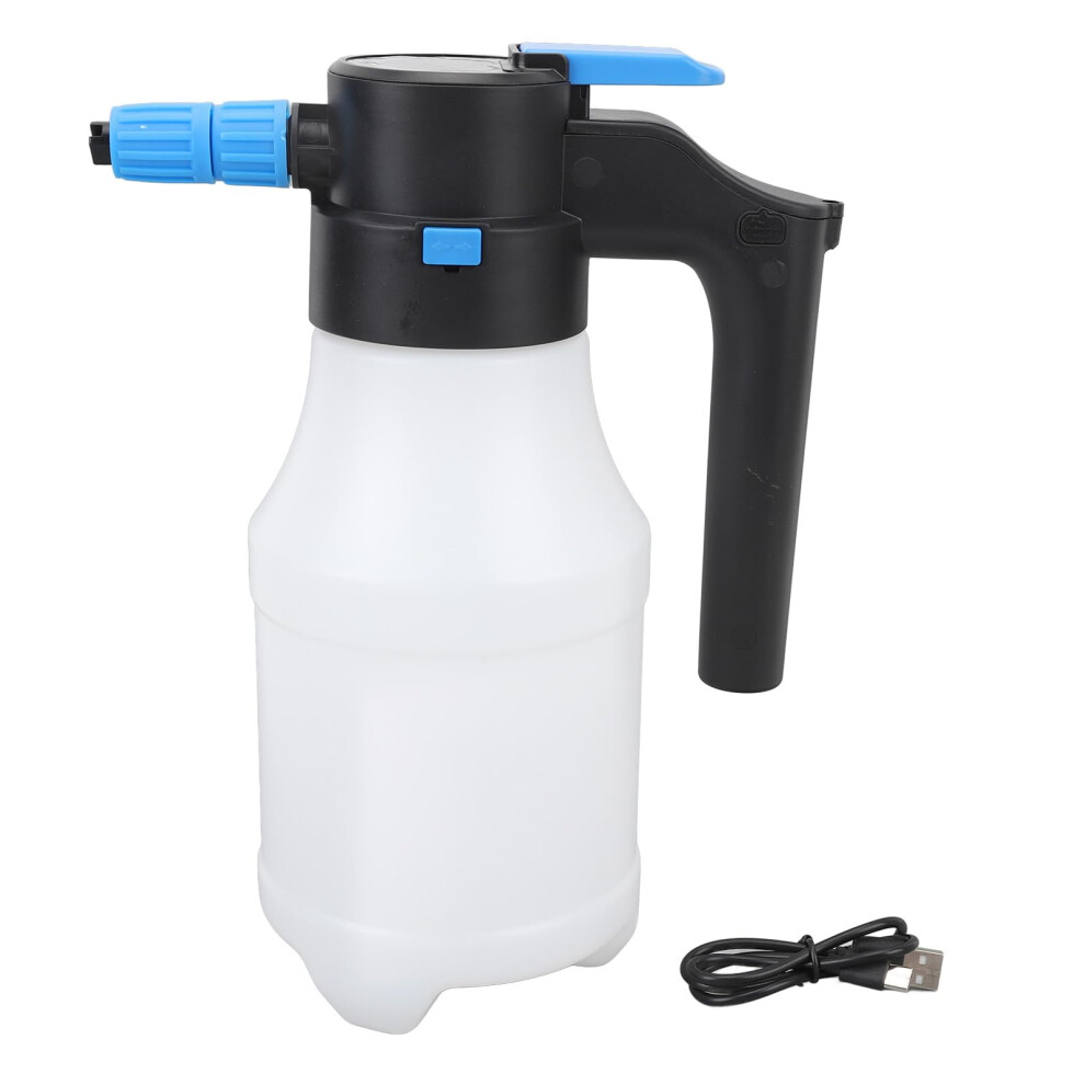 Electric Foam Sprayer 1.5L Usb Rechargeable Electric Pressure Car Foam Sprayer For Car Washing And Home Cleaning 9354506943967
