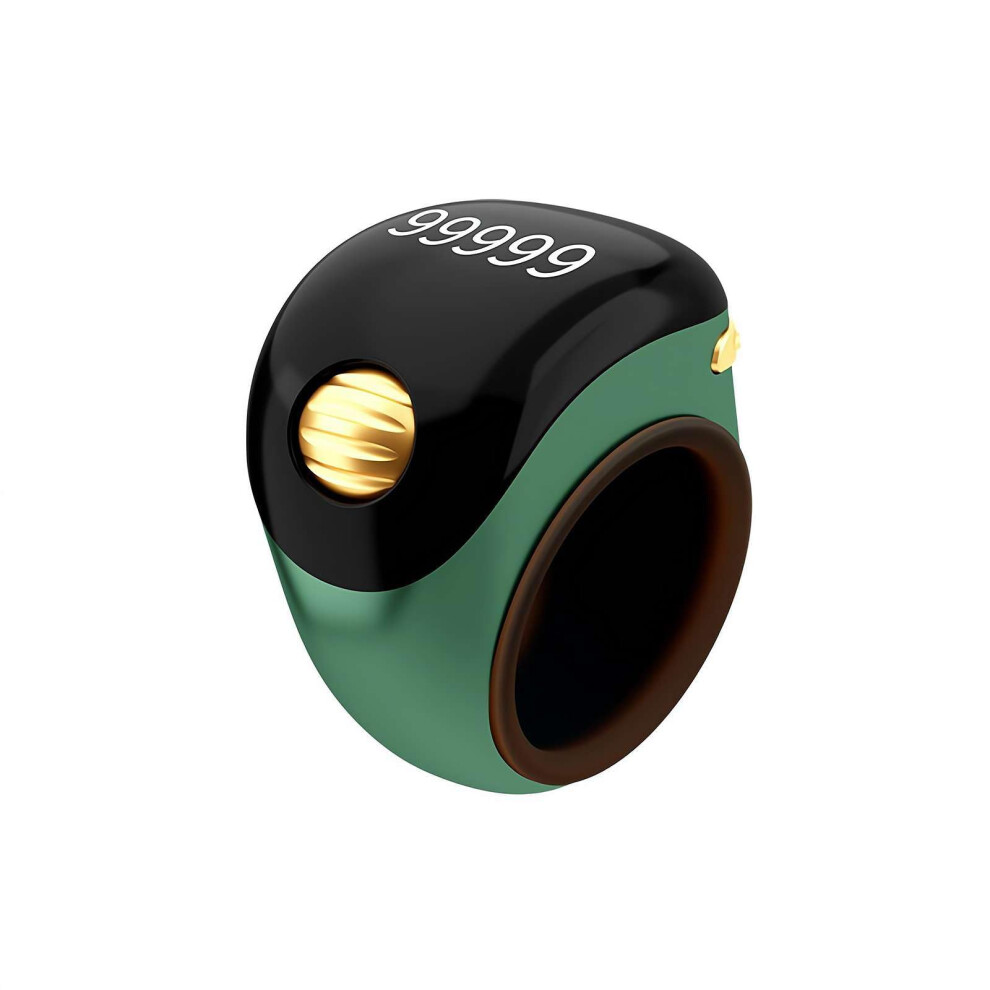 Finger Counter Clicker Ring, Rechargeable Roll Counter, Digital Finger Counter With Hd Screen, Unisex Ring Green 9016109094100