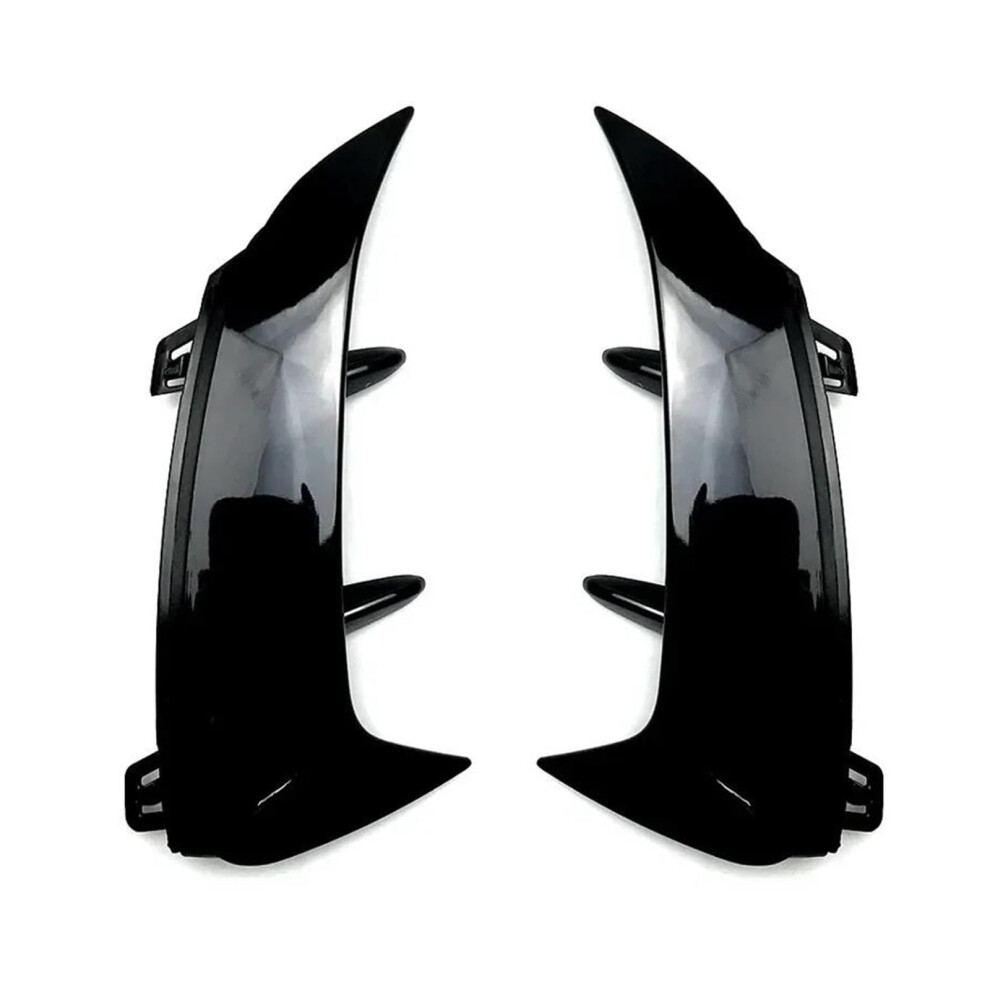 Rear Bumper Trim Lip Spoiler Fender Canards For Mercedes-Benz W177 A-Class A180 A200 A220 Amg Hatchback 2018-2023 Black 9393856988518