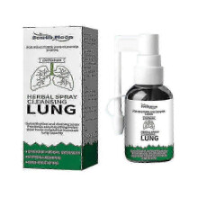 Lung Detox Herbal Cleanser Spray for Smokers Clear Nasal Congestion Anti Snoring Solution Stop Snore Relief Spray Nose