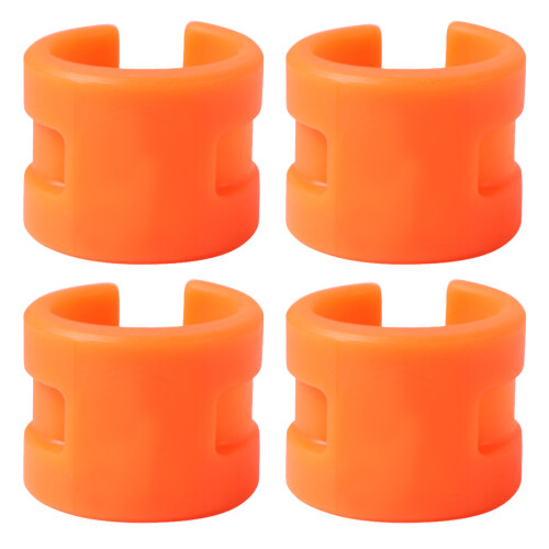 4 schutzclip mit ringen, kettenprotektor für