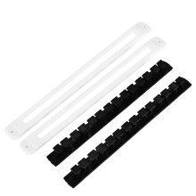 2 Stück PVC-Deckenhalterung für Angelrutenhalter Rack 33 x 3,2 cm Aufbewahrungsorganizer